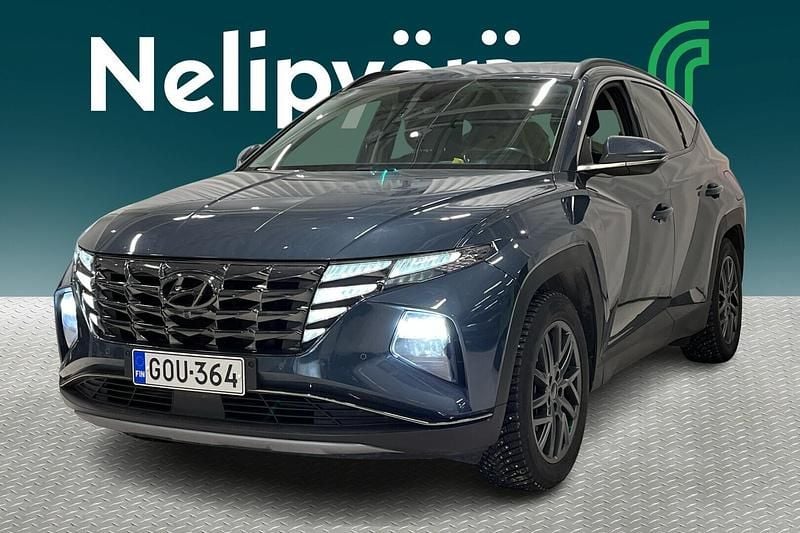 Sininen Käytetty 2021 Hyundai Tucson Premium Katumaasturi | 27 800 € (Hyvä tarjous) - Kuva 1/4