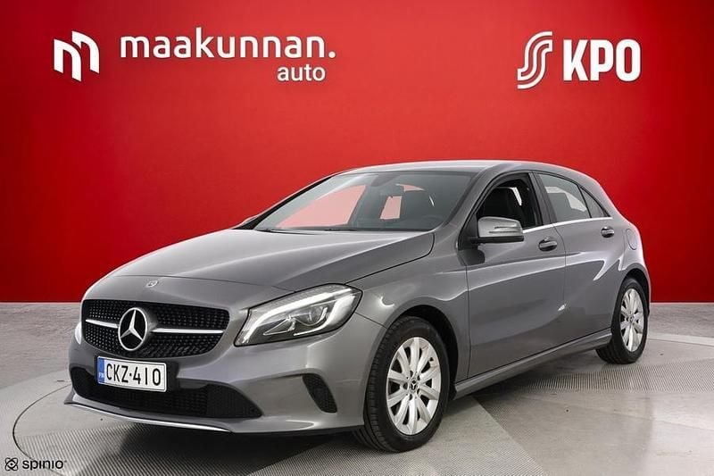 Harmaa Käytetty 2017 Mercedes A180 Edition Viistoperä | 17 990 € (Perustarjous) - Kuva 1/3