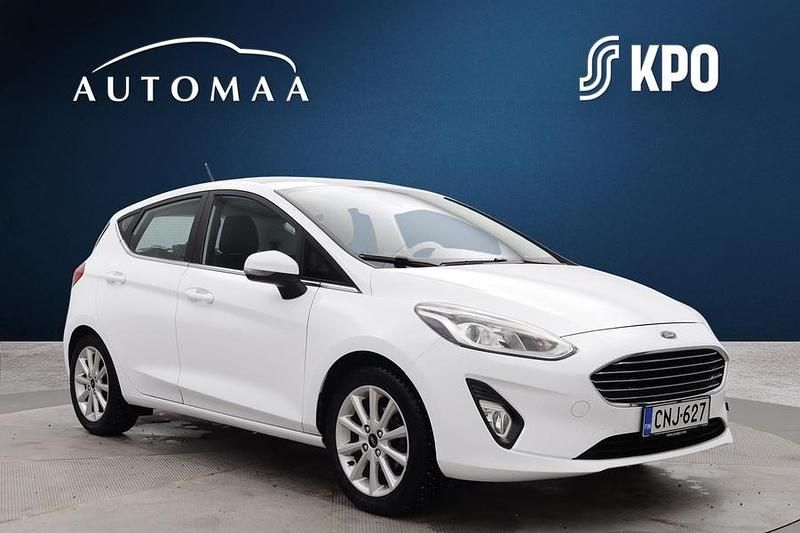 Käytetty Ford Fiesta Titanium 101 HP (74 kW) 2019 Valkoinen Viistoperä