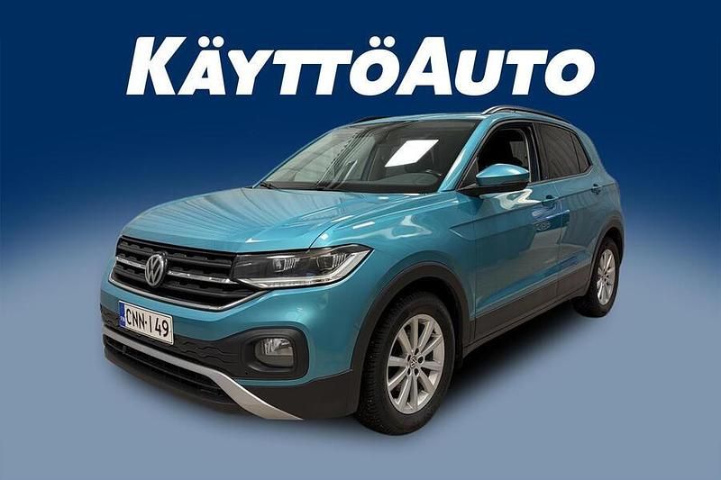 Käytetty VW T-Cross Style 116 HP (85 kW) 2019 Sininen Katumaasturi