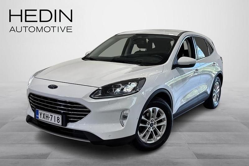 Valkoinen Käytetty 2021 Ford Kuga Titanium X Katumaasturi | 21 690 € (Hieman kallis) - Kuva 1/4