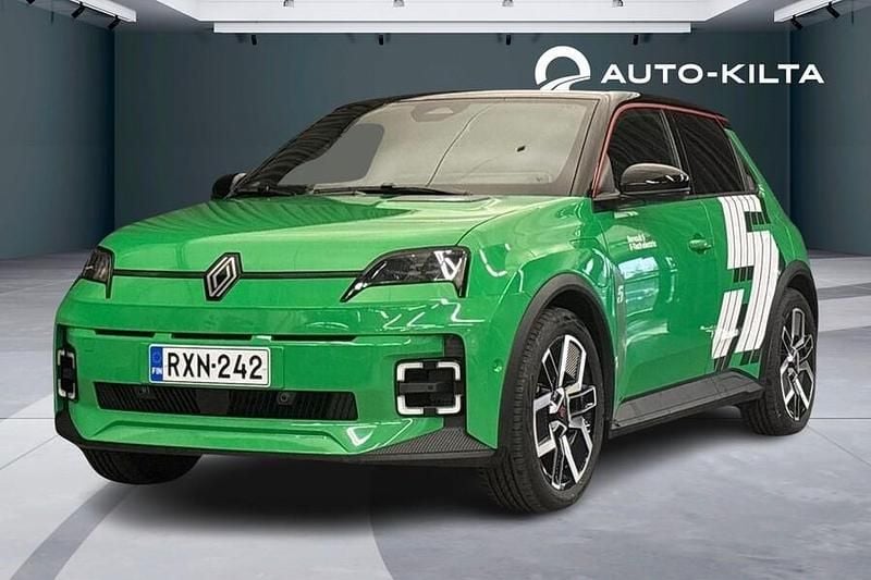 Met. vihreä Käytetty 2025 Renault 5 E-Tech Komfort Viistoperä | 32 850 € (Perustarjous) - Kuva 1/4
