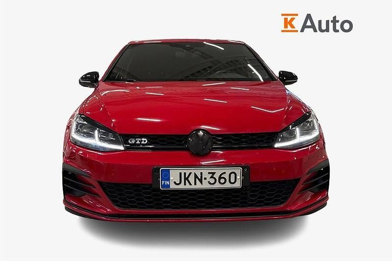 Käytetty VW Golf VII GTD 184 HP (135 kW) 2017 Punainen Viistoperä