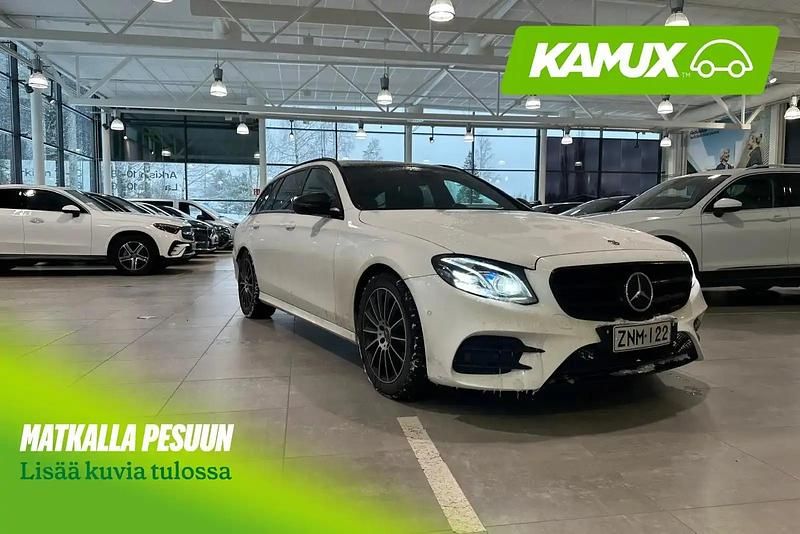 Valkoinen Käytetty 2018 Mercedes E350 Business Farmari | 41 890 € - Kuva 1/4