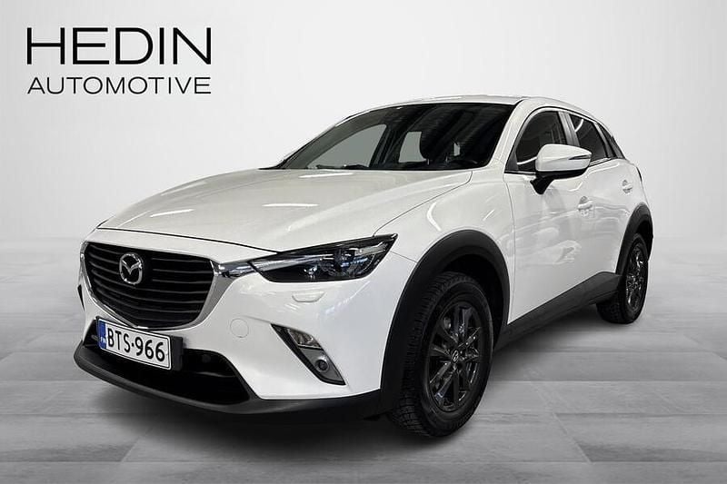 Käytetty Mazda CX-3 Optimum 120 HP (88 kW) 2017 Valkoinen Katumaasturi