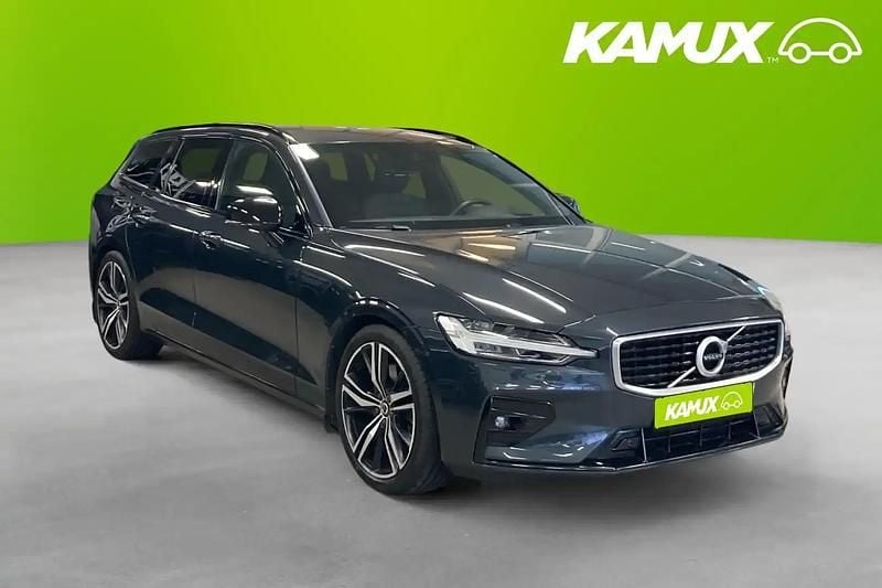 Käytetty Volvo V60 R-Design 326 HP (239 kW) 2018 Hopea / harmaa Farmari