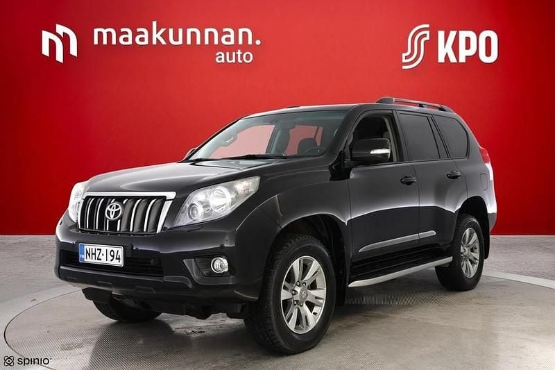 Musta Käytetty 2012 Toyota Land Cruiser Luxury Katumaasturi | 44 950 € (Kallis) - Kuva 1/3