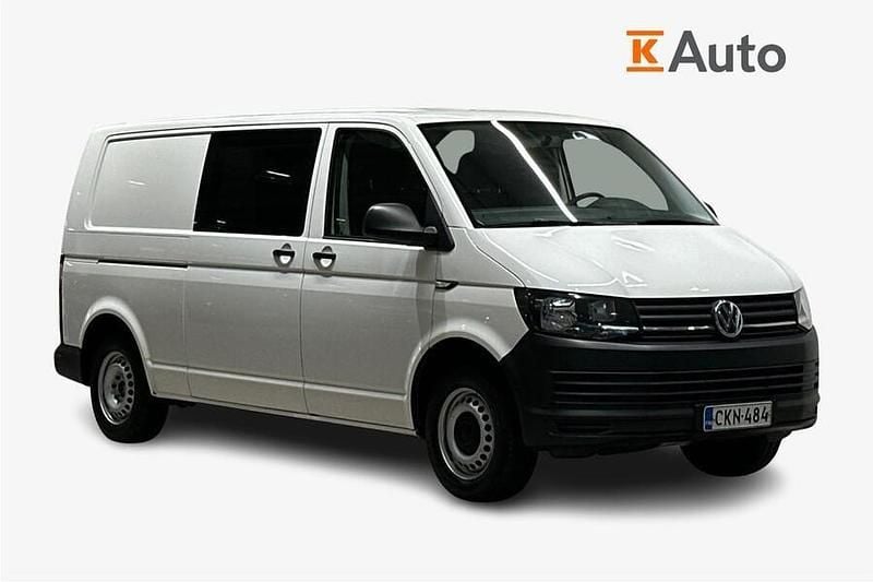 Valkoinen Käytetty 2017 VW T6 Pro Van | 15 490 € (Perustarjous) - Kuva 1/4