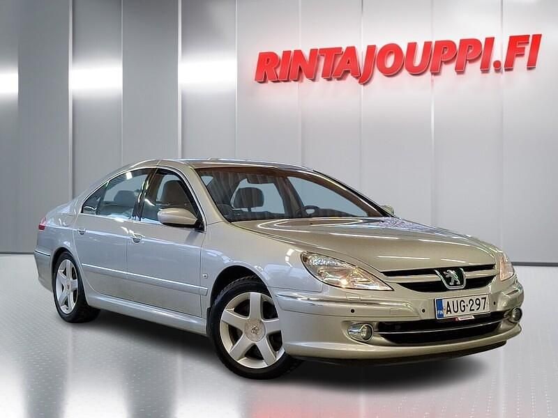Harmaa Käytetty 2006 Peugeot 607 Business-Line Sedan | 4 600 € - Kuva 1/4