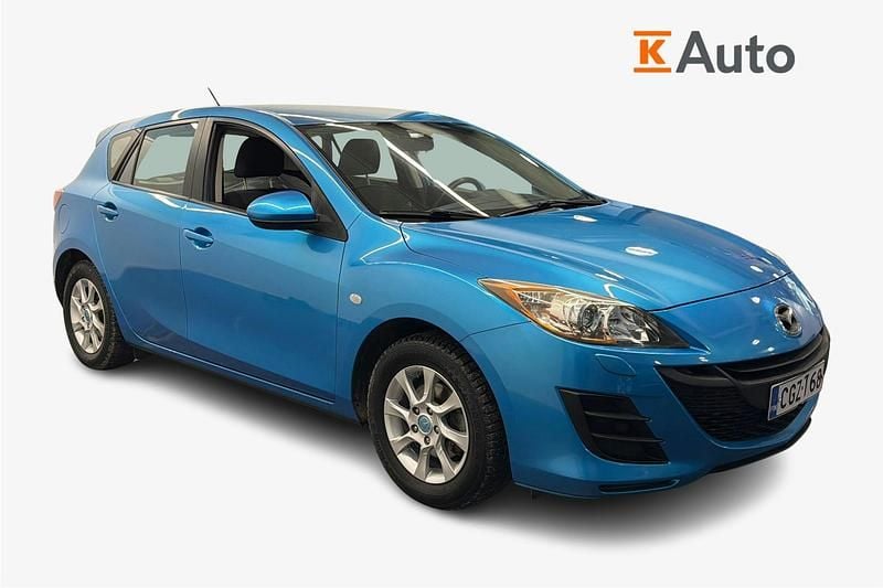 Käytetty Mazda 3 105 HP (77 kW) 2009 Sininen Viistoperä