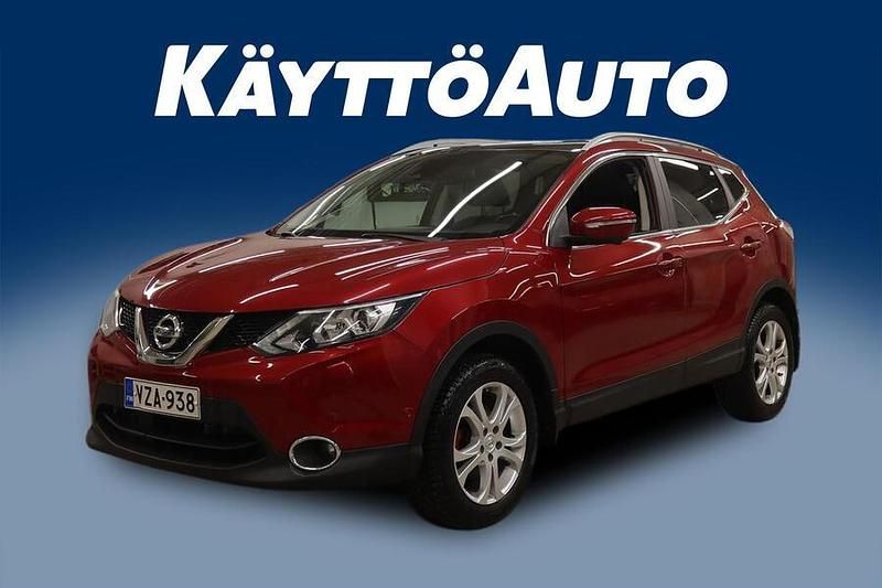 Käytetty Nissan Qashqai 360º 116 HP (85 kW) 2017 Punainen Katumaasturi