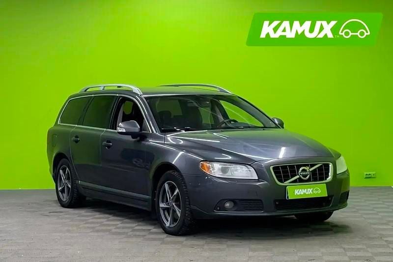 Hopea / harmaa Käytetty 2010 Volvo V70 Summum Farmari | 6 990 € (Supertarjous) - Kuva 1/4