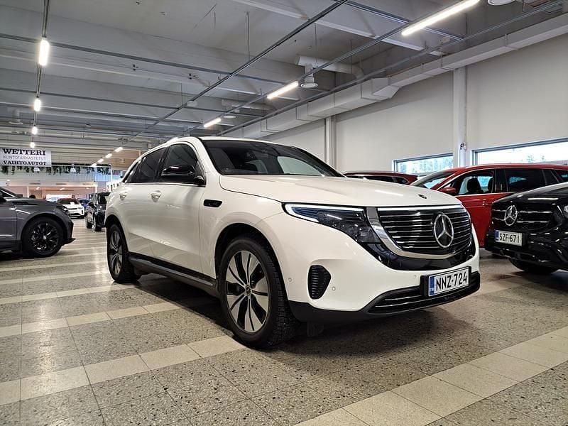 Käytetty Mercedes EQC400 300 kW (408 HP) 2020 Valkoinen Katumaasturi
