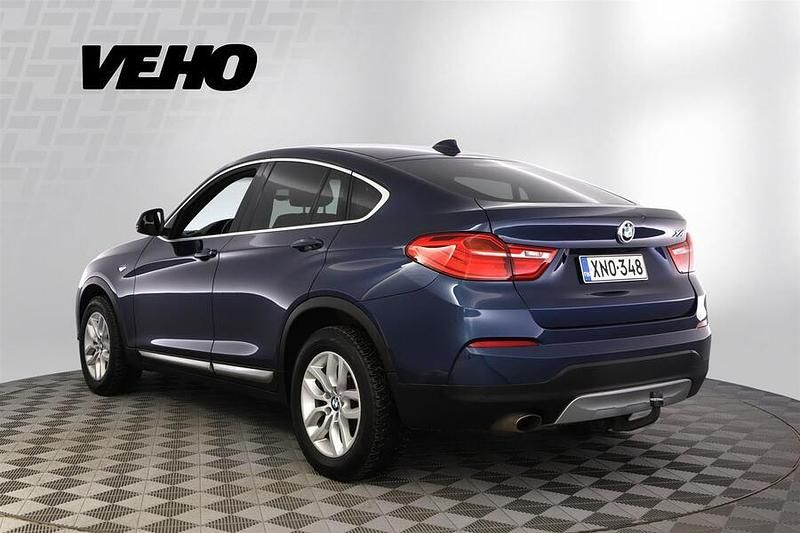 Käytetty BMW X4 Sport Line 190 HP (139 kW) 2016 Sininen Katumaasturi