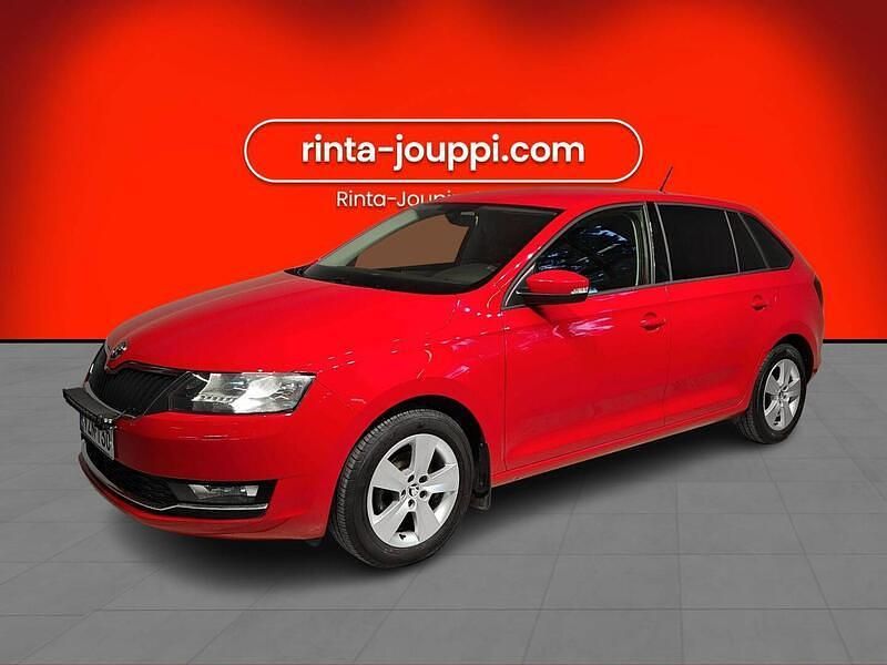 Punainen Käytetty 2018 Skoda Rapid Ambition Viistoperä | 10 690 € (Perustarjous) - Kuva 1/4