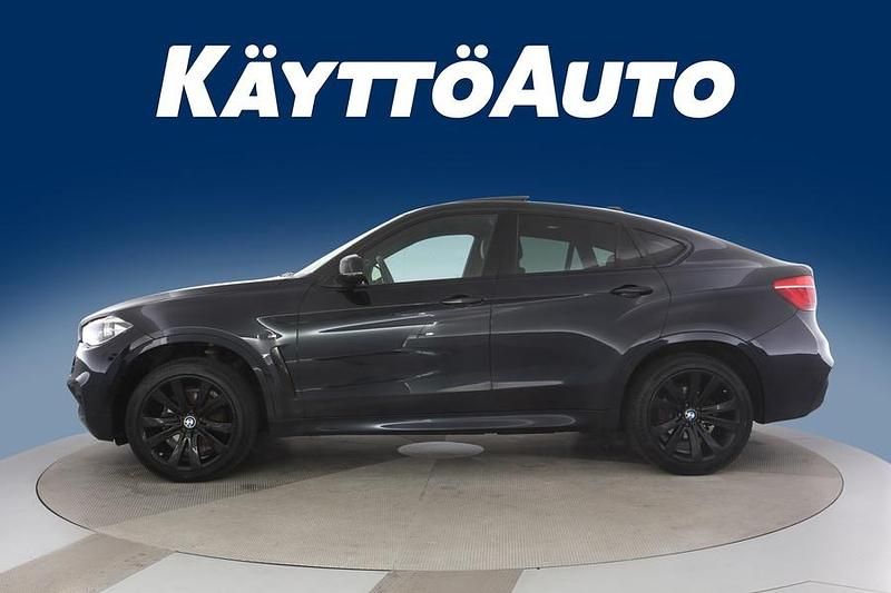 Käytetty BMW X6 Comfort Edition 258 HP (189 kW) 2014 Musta Katumaasturi