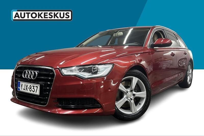 Punainen Käytetty 2011 Audi A6 Business Farmari | 12 990 € (Supertarjous) - Kuva 1/2