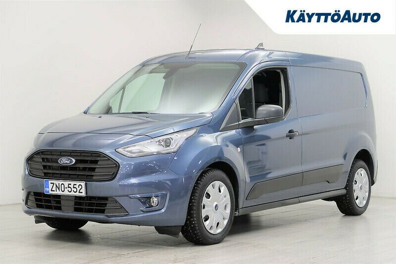 Metallin sininen Käytetty 2021 Ford Transit Trend+ Van | 17 600 € - Kuva 1/4