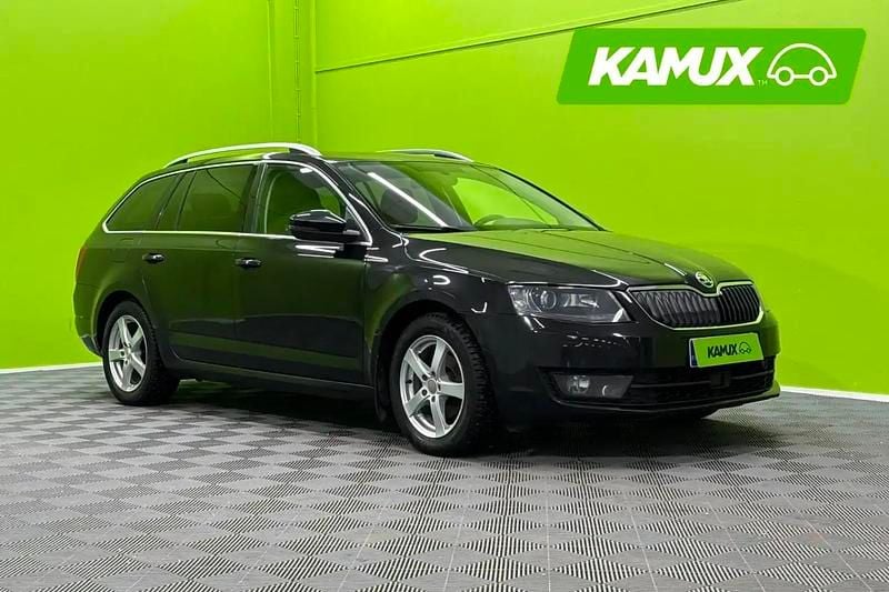 Musta Käytetty 2015 Skoda Octavia Elegance Farmari | 8 280 € (Perustarjous) - Kuva 1/4