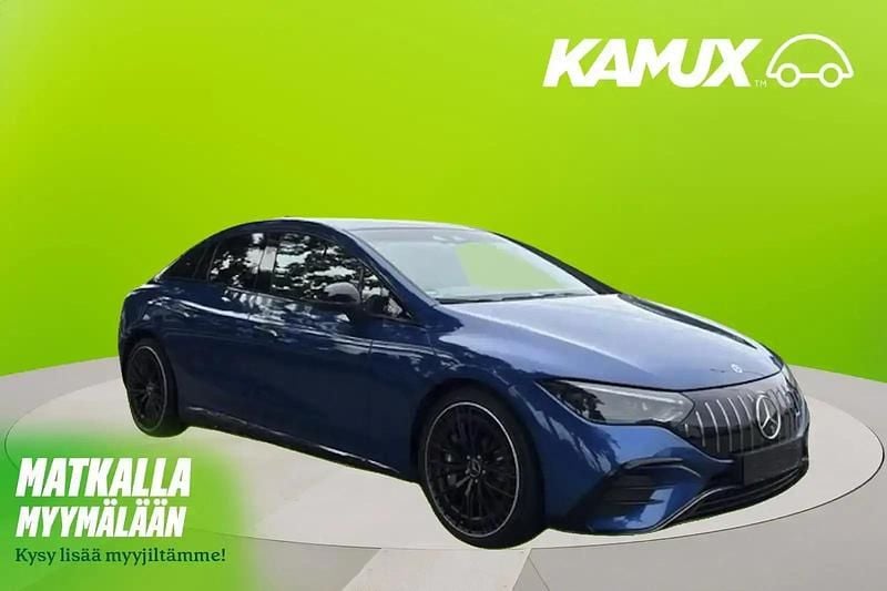 Käytetty Mercedes EQE AMG 43 Premium 350 kW (476 HP) 2023 Sininen Sedan