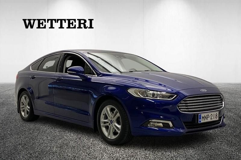 Sininen Käytetty 2018 Ford Mondeo Titanium Viistoperä | 17 900 € (Perustarjous) - Kuva 1/4