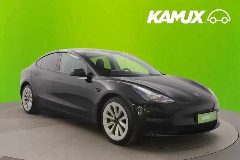 Musta Käytetty 2021 Tesla Model 3 Long Range AWD Sedan | 24 870 € (Perustarjous) - Kuva 1/4