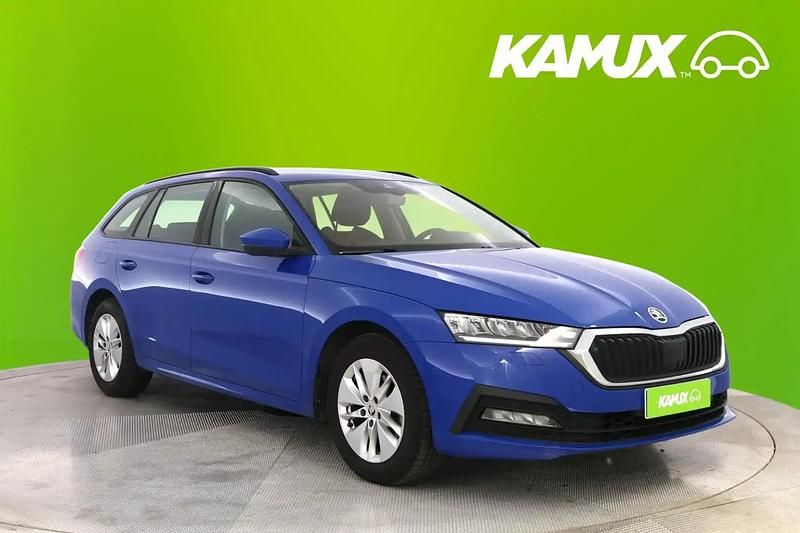 Sininen Käytetty 2022 Skoda Octavia G-TEC Ambition Farmari | 22 490 € (Perustarjous) - Kuva 1/4