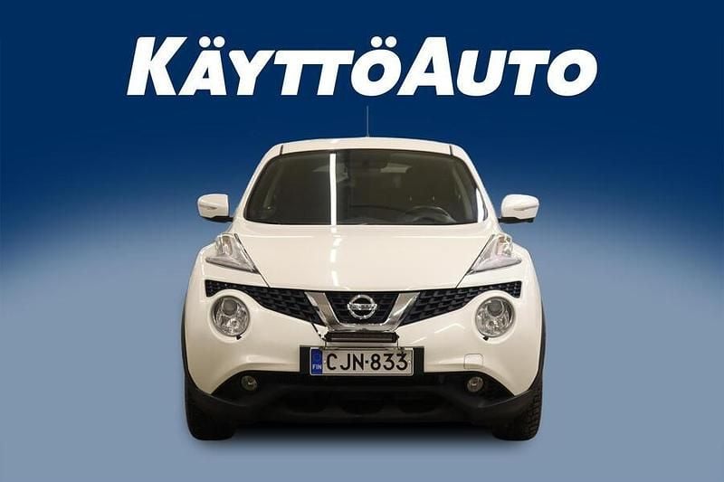 Käytetty Nissan Juke Acenta 116 HP (85 kW) 2014 Valkoinen Katumaasturi