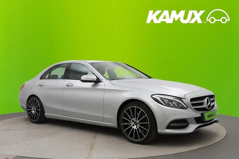 Hopea / harmaa Käytetty 2015 Mercedes C250 Business Sedan | 14 690 € (Supertarjous) - Kuva 1/4