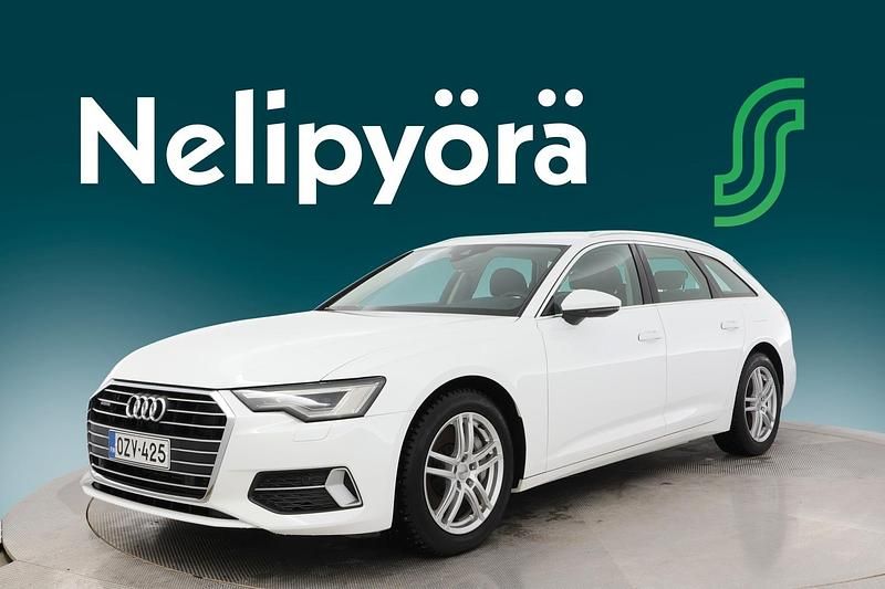 Valkoinen Käytetty 2023 Audi A6 Advanced Farmari | 38 550 € (Hyvä tarjous) - Kuva 1/3