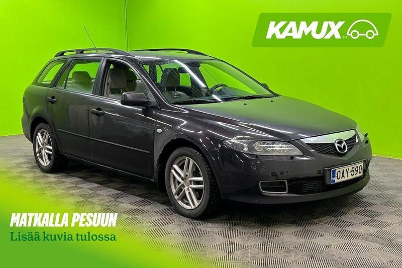Punainen Käytetty 2007 Mazda 6 Inclusive Farmari | 3 900 € - Kuva 1/3