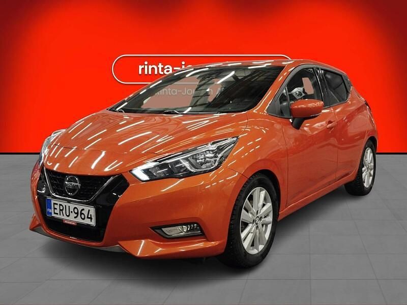 Oranssi Käytetty 2020 Nissan Micra N-Connecta Viistoperä | 14 290 € - Kuva 1/3