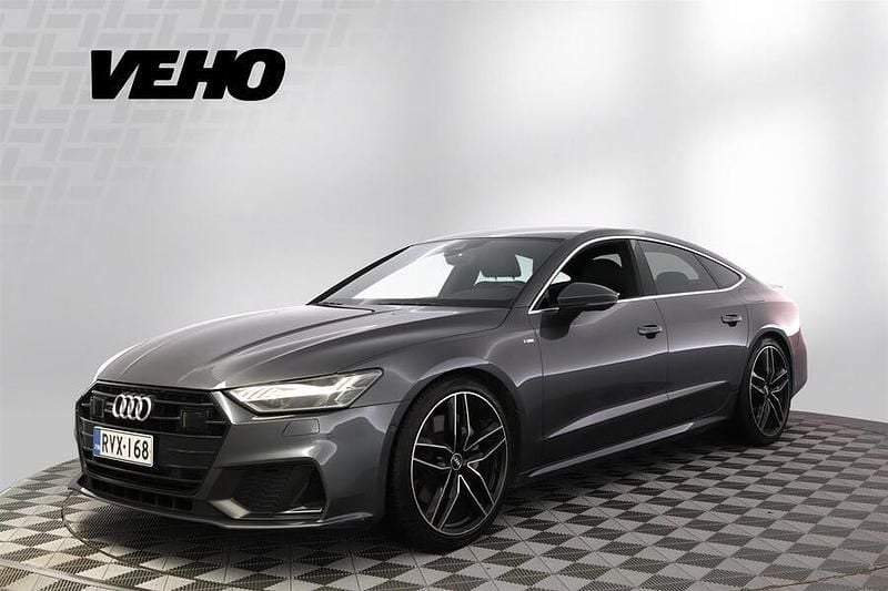 Harmaa Käytetty 2021 Audi A7 Business Viistoperä | 42 490 € (Perustarjous) - Kuva 1/4