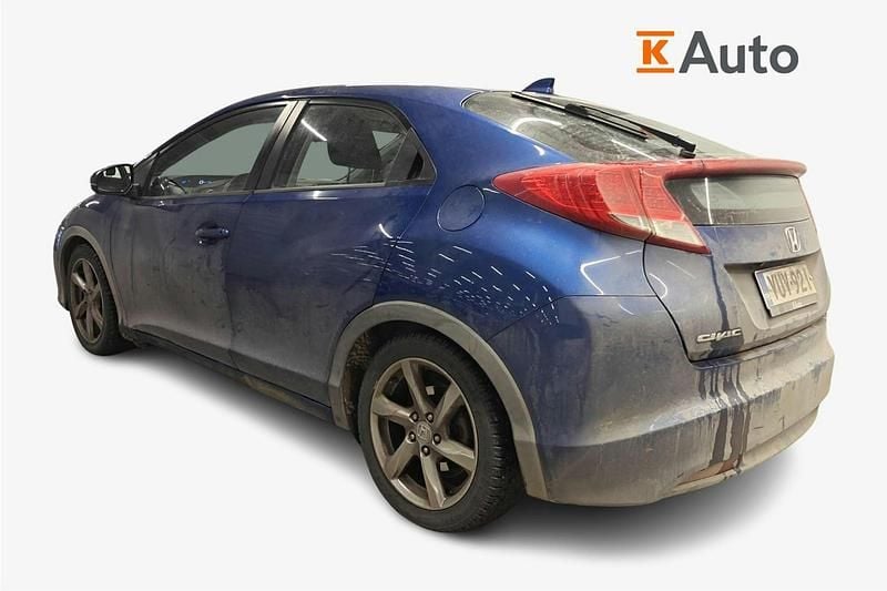 Käytetty Honda Civic Sport 141 HP (103 kW) 2012 Sininen Viistoperä