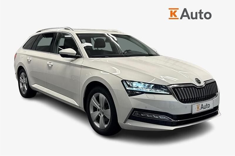 Valkonen Käytetty 2021 Skoda Superb Style Farmari | 27 900 € (Perustarjous) - Kuva 1/3