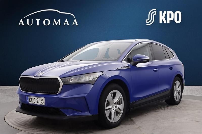 Sininen Käytetty 2021 Skoda Enyaq iV Katumaasturi | 30 900 € (Perustarjous) - Kuva 1/3