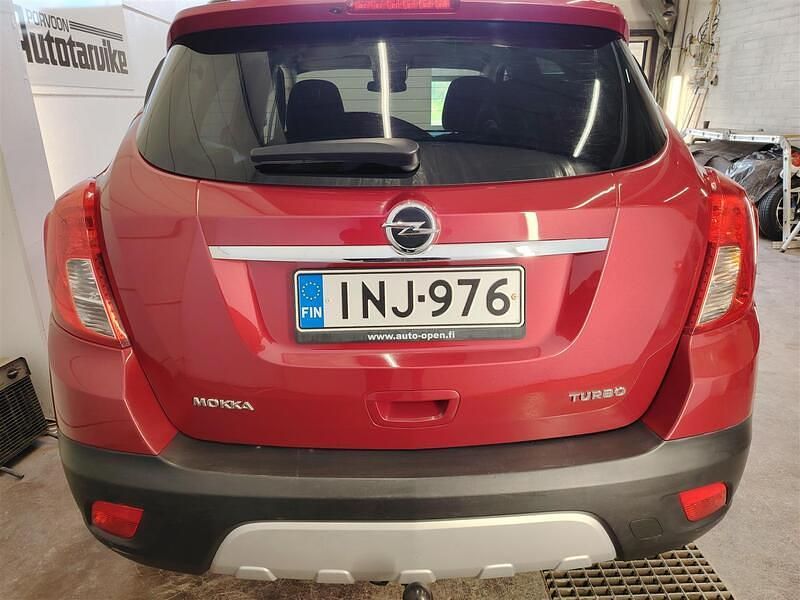Käytetty Opel Mokka Enjoy 140 HP (102 kW) 2014 Punainen Katumaasturi