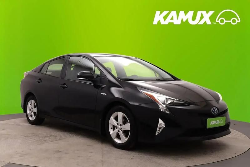 Musta Käytetty 2017 Toyota Prius Premium Sedan | 18 600 € (Perustarjous) - Kuva 1/4