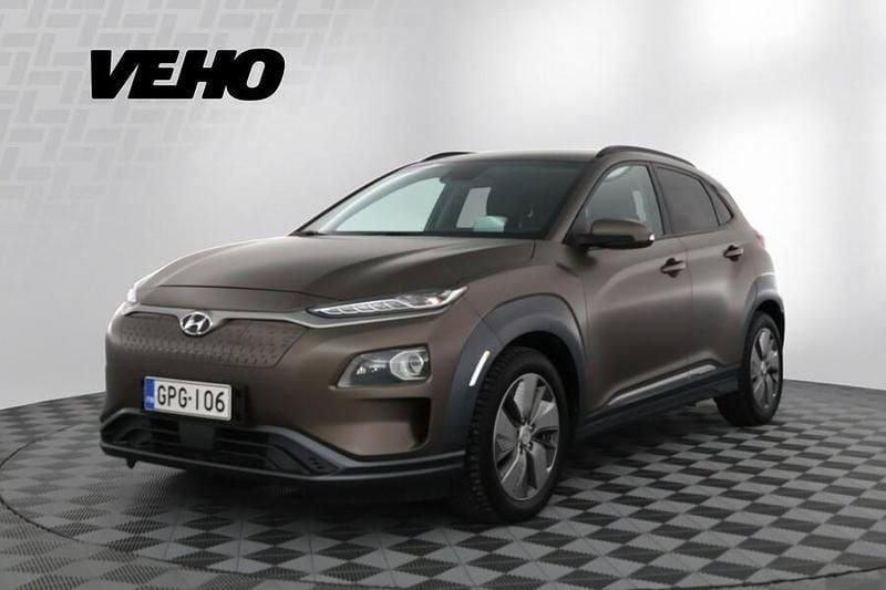Käytetty Hyundai Kona Style 150 kW (204 HP) 2019 Harmaa Katumaasturi