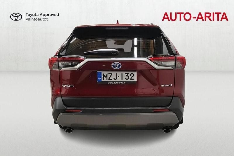 Käytetty Toyota RAV4 Hybrid Active 178 HP (130 kW) 2021 Punainen Katumaasturi