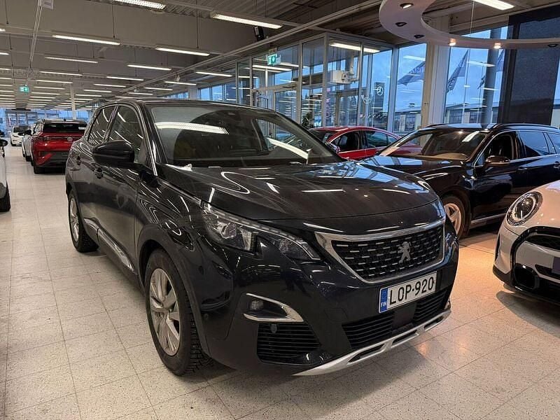 Musta Käytetty 2018 Peugeot 3008 Allure Katumaasturi | 13 490 € (Perustarjous) - Kuva 1/1