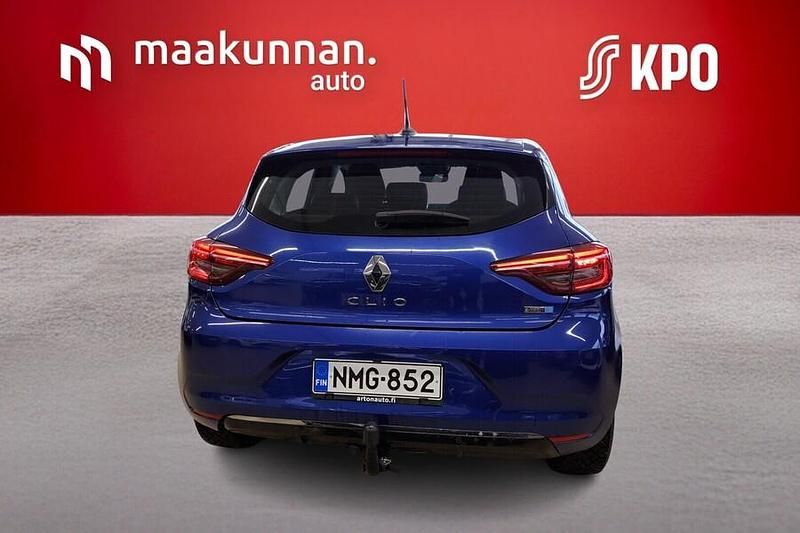 Käytetty Renault Clio V Intens 91 HP (66 kW) 2021 Sininen Viistoperä