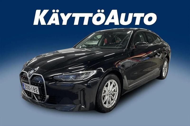 Musta Käytetty 2022 BMW i4 Sport Line Sedan | 36 990 € (Hyvä tarjous) - Kuva 1/4