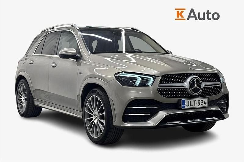 Harmaa Käytetty 2021 Mercedes GLE350 AMG Katumaasturi | 44 800 € (Hyvä tarjous) - Kuva 1/4