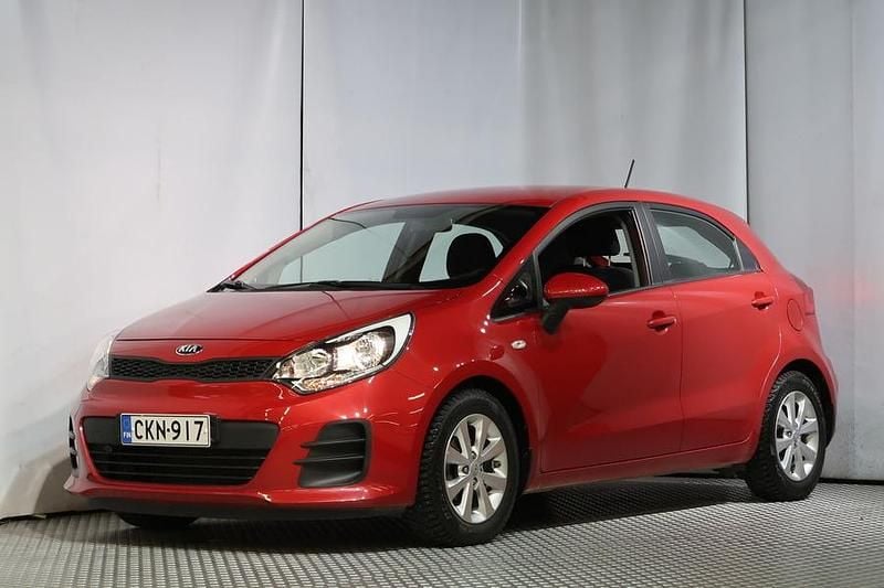 Punainen Käytetty 2016 Kia Rio Active Viistoperä | 8 900 € (Perustarjous) - Kuva 1/4