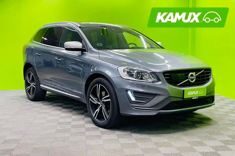 Hopea / harmaa Käytetty 2017 Volvo XC60 R-Design Katumaasturi | 22 890 € (Perustarjous) - Kuva 1/4