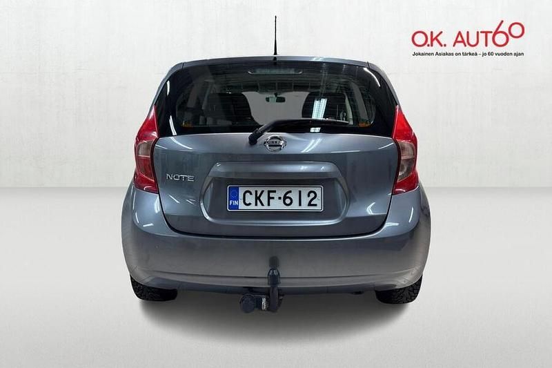 Käytetty Nissan Note Visia 80 HP (58 kW) 2016 Harmaa Viistoperä