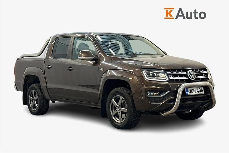 Käytetty VW Amarok Highline 204 HP (150 kW) 2017 Ruskea (beige) Nouto