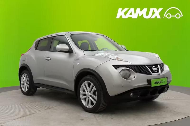Hopea / harmaa Käytetty 2011 Nissan Juke Tekna Katumaasturi | 3 000 € (Supertarjous) - Kuva 1/4