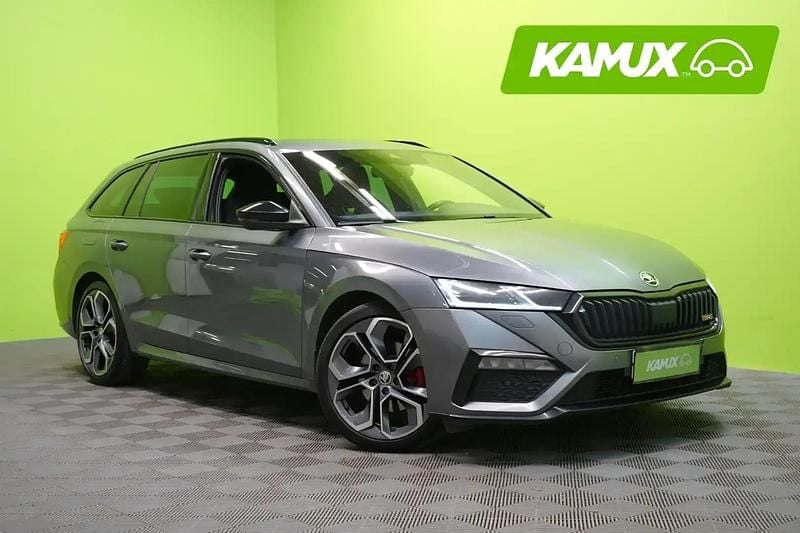 Hopea / harmaa Käytetty 2023 Skoda Octavia RS Farmari | 27 470 € (Hieman kallis) - Kuva 1/4